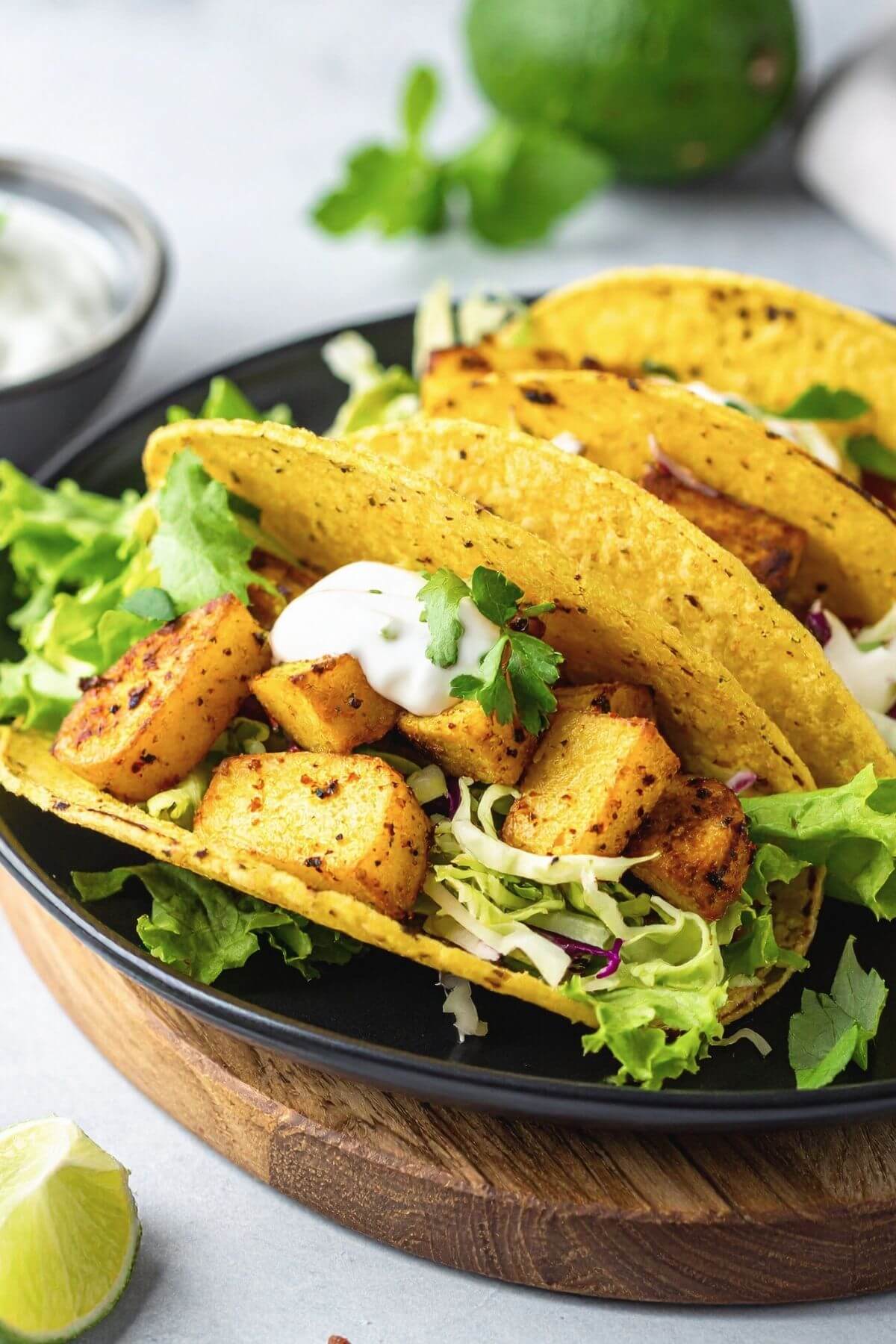 Spicy Potato Tacos - Vegan Focus