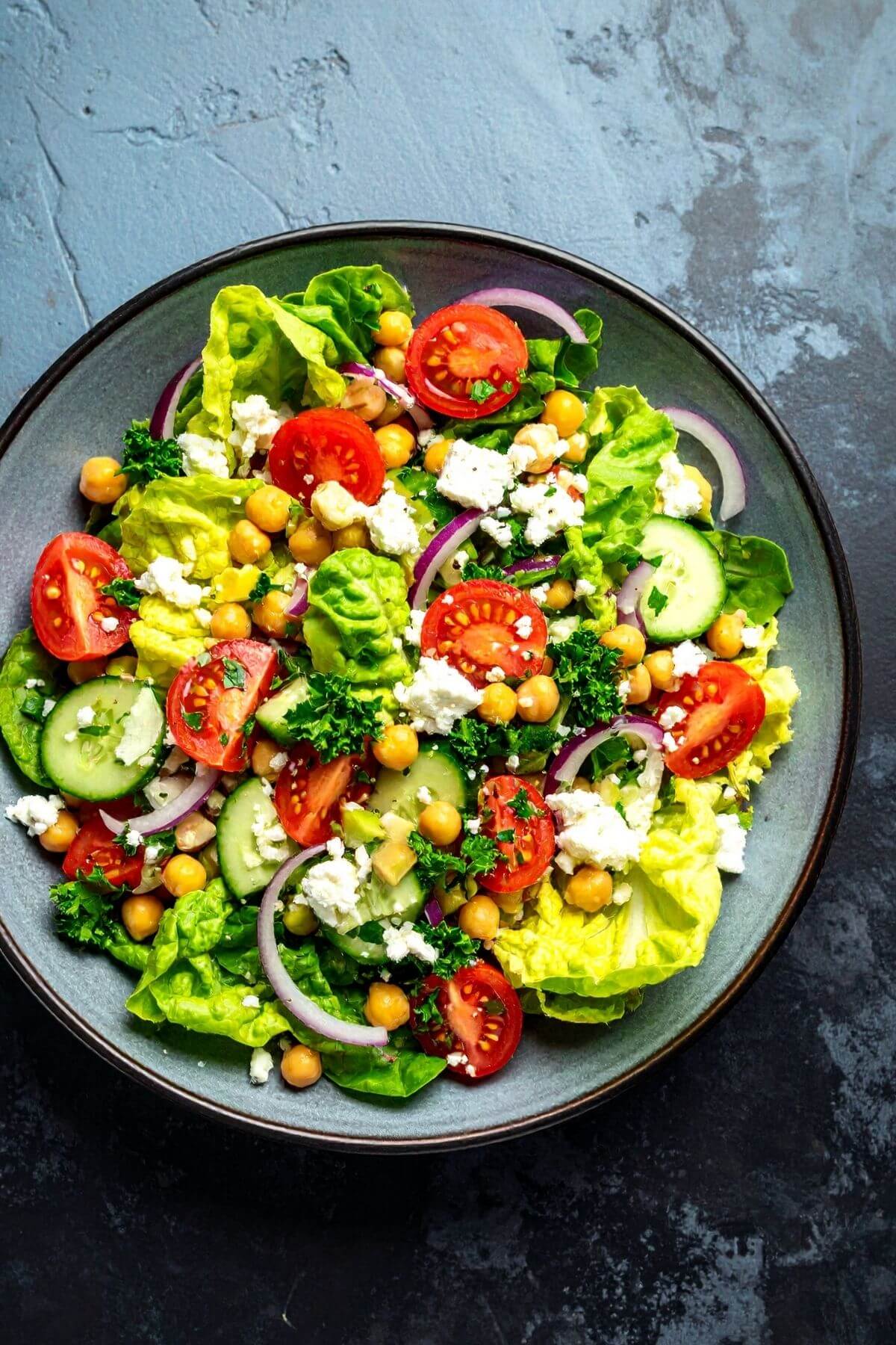 Plate of French Chopped Salad